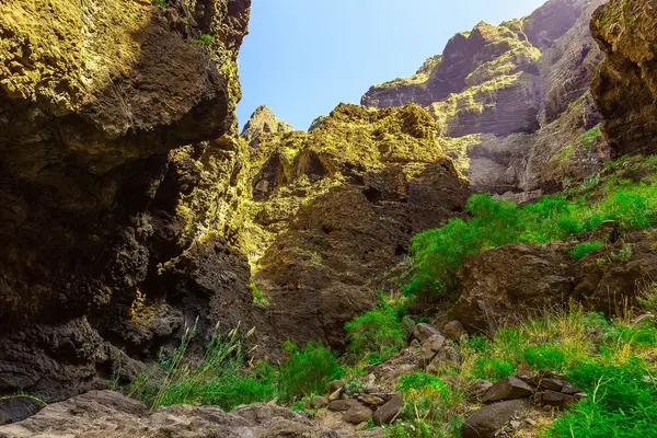 Montañas Rocosas en la Isla de Tenerife en España —  Fotos de Stock