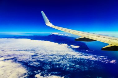 Tenerife Kanarya Adası havadan görünümü