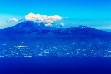 Tenerife Kanarya Adası havadan görünümü