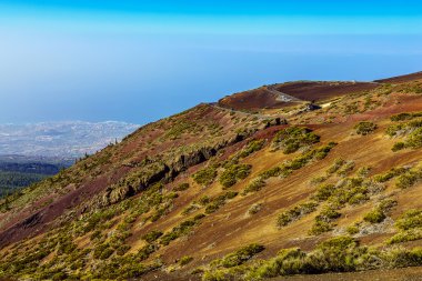 Tenerife adasında Vadisi manzara