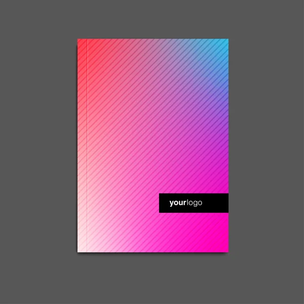 Brochure ontwerp sjabloon — Stockvector