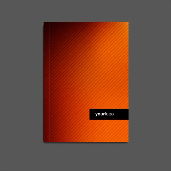 Șablon de design broșură — Vector de stoc