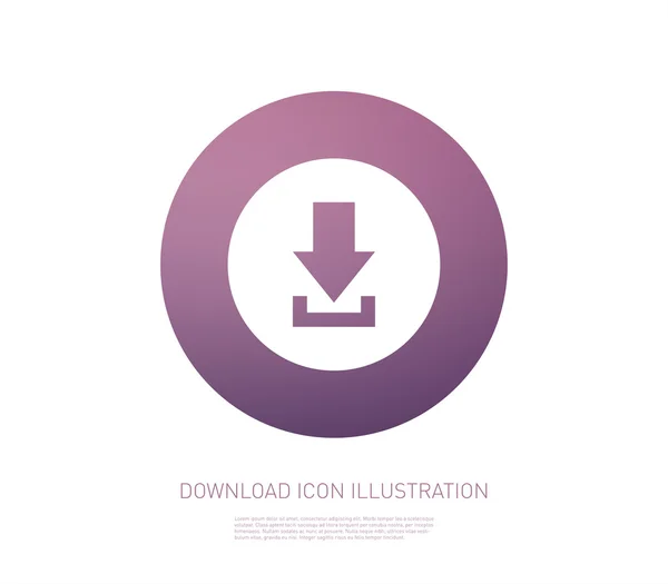 Download Icon — Stock Vector