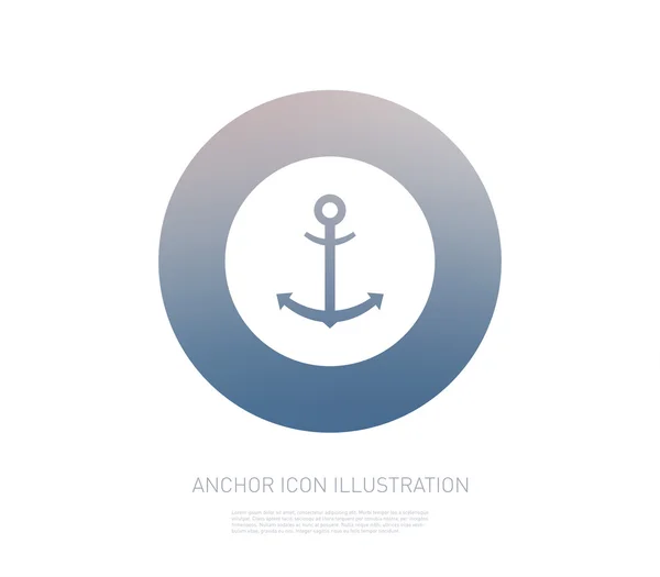 Icône d'anchois — Image vectorielle