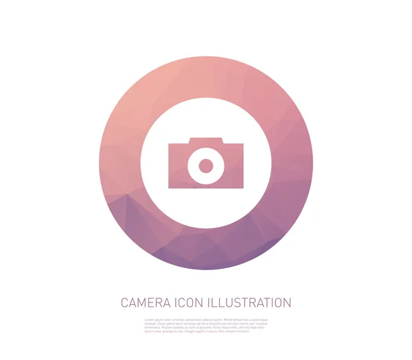 Icona fotocamera — Vettoriale Stock