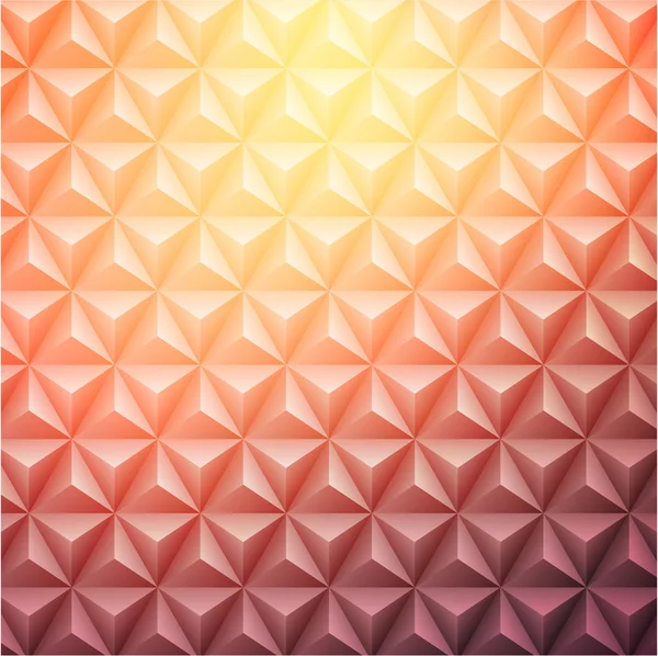 Abstract background with triangular pattern — Stock Vector