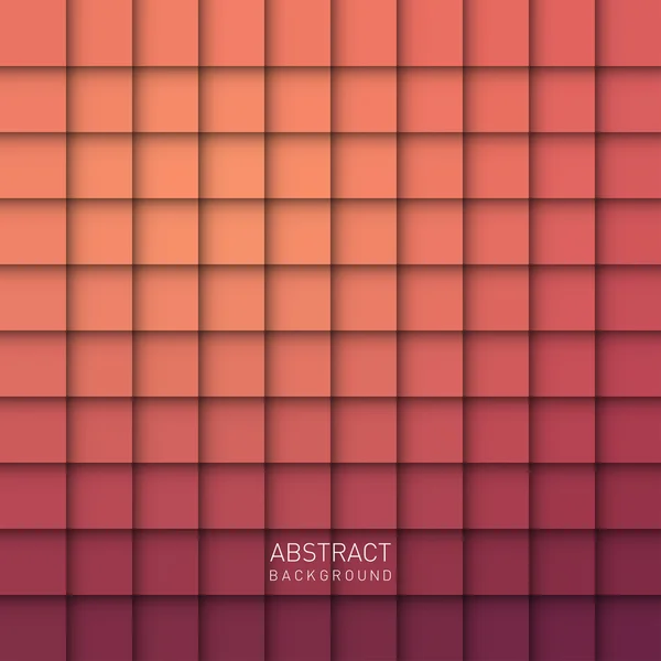 Fond abstrait avec motif carrés — Image vectorielle