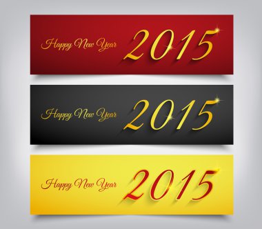 Mutlu yeni 2015 yılı kartları