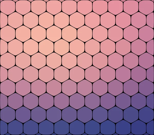 Hexagonal texturizado fundo — Vetor de Stock