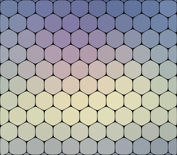 Fond texturé hexagonal — Image vectorielle