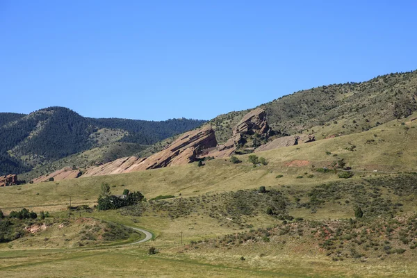 Morrison, colorado içinde kırmızı kayalar — Stok fotoğraf