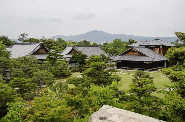 Nijojo hrad v Kjótu, Japonsko Royalty Free Stock Fotografie