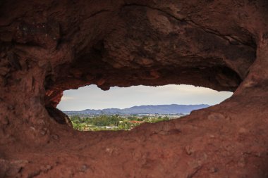 Delik-in--Rock Papago Park Phoenix, Arizona