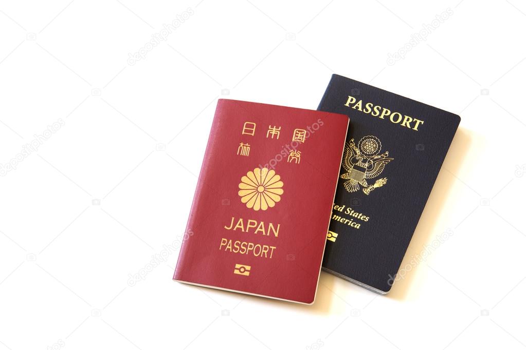 US and Japanese passport