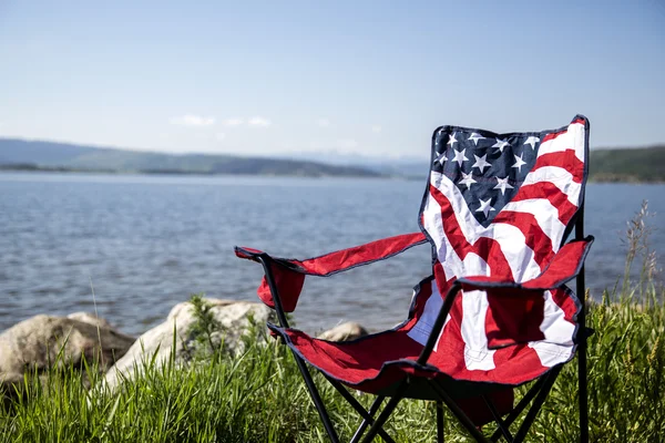 Amerikan bayrağı Bahçe sandalye