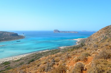 Balos bay Yunanistan Crete Island