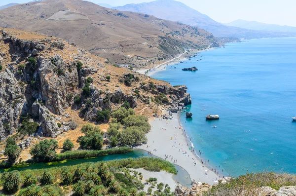 Playa de Preveli — Foto de Stock