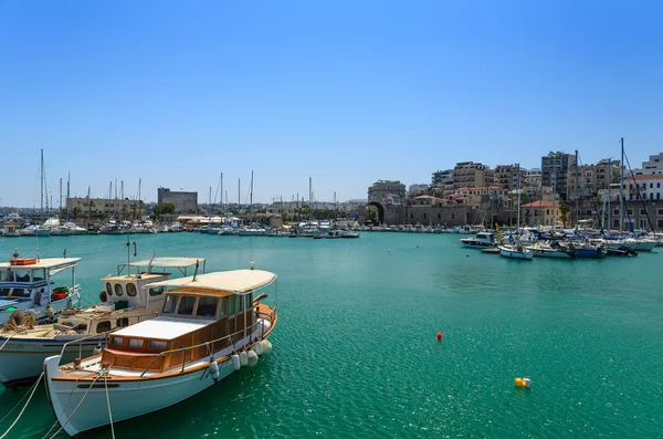 Hafen von Heraklion — Stockfoto