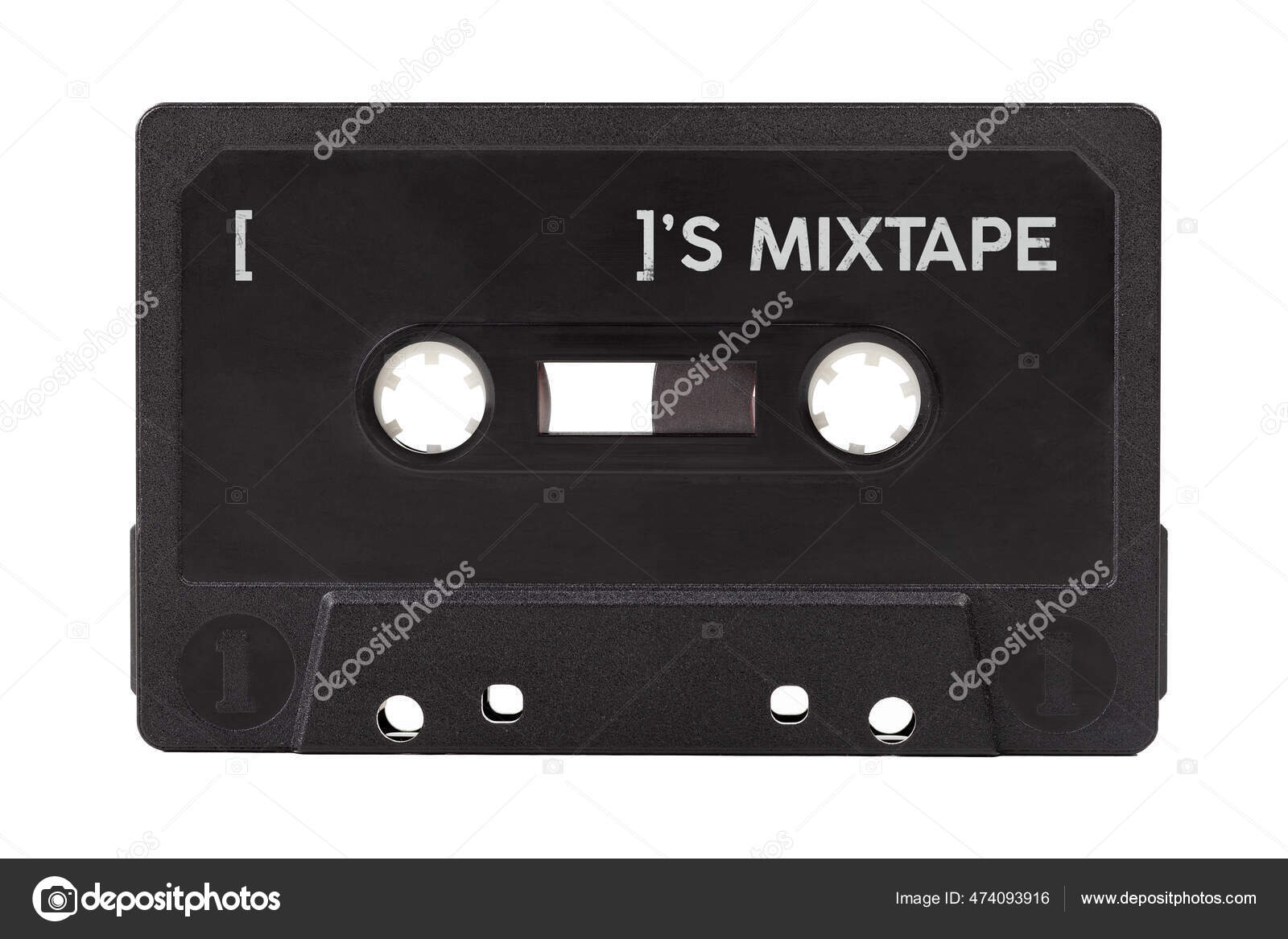 Sticker Vintage cassettes de musique audio 