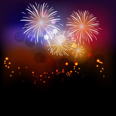 Mutlu yeni yıl havai fişek 2017