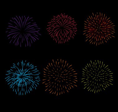 Mutlu yeni yıl havai fişek 2017