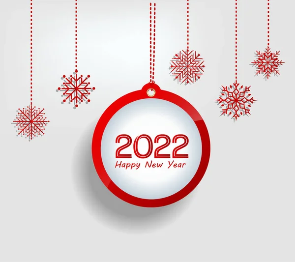 Feliz Año Nuevo 2022 Fondo Números Dorados Brillantes Con Confeti Ilustraciones de stock libres de derechos