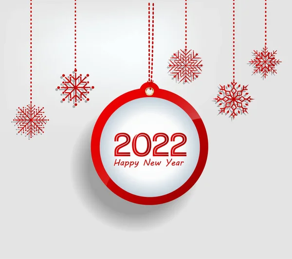 Felice Anno Nuovo 2022 Sfondo Numeri Dorati Brillanti Con Coriandoli Illustrazioni Stock Royalty Free