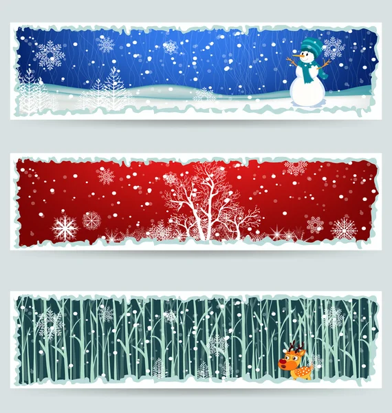 Christmas Banner — Stock Vector