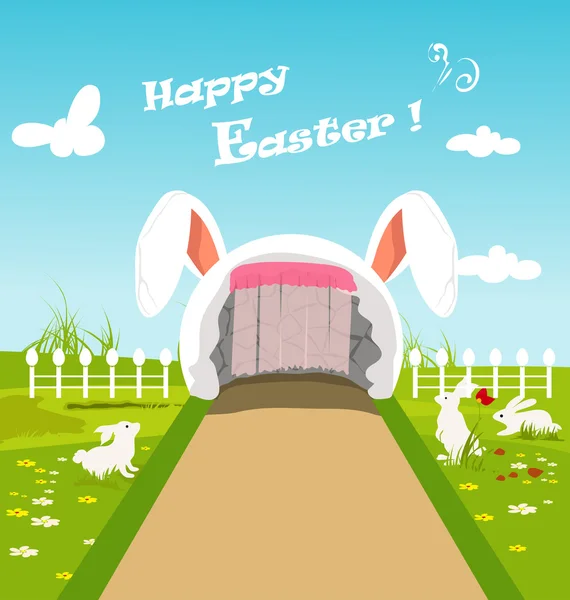 Feliz Pascua — Vector de stock