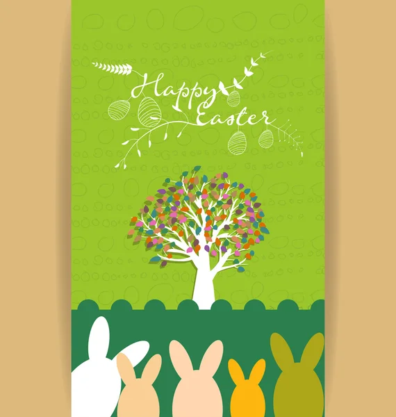 Happy easter day — Stock Vector