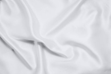 Çıplak ipek dokusu. Saten narin pudralı parlak kaplama, tasarımcılar için güzel bir zemin.