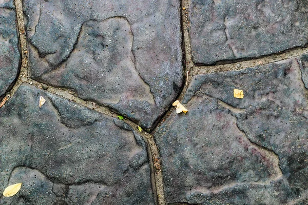 Текстура Большого Старого Камня Дороге Тротуары — стоковое фото
