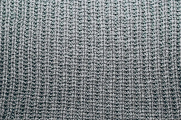 Gray Texture Knitted Weave Openwork Sweater — Stockfoto