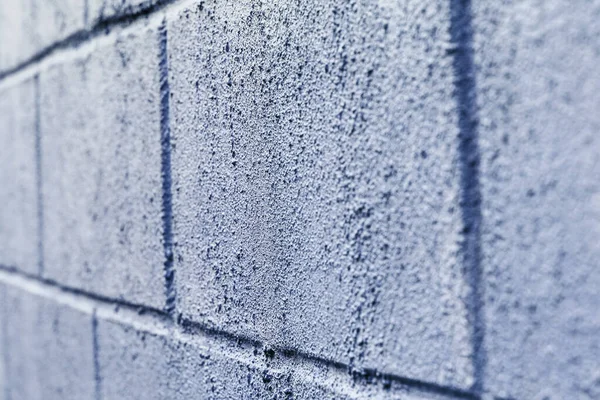 石膏のコーティングからの青い壁の質感 — ストック写真