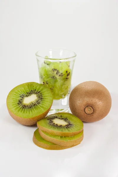 Kiwi fruit set — Stock Photo, Image