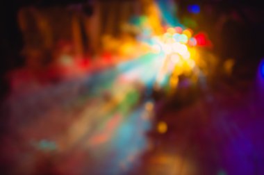 Renk disko kulübü ışık