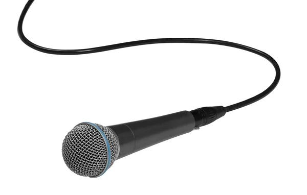 Metal microphone — Stock Photo, Image