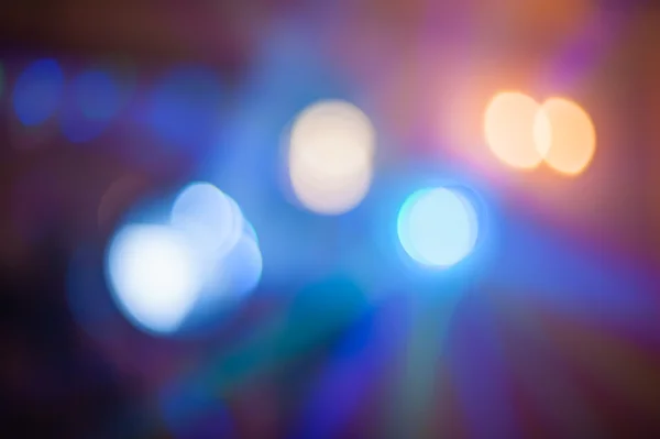 Farbe Disco Club Licht mit Spezialeffekten — Stockfoto