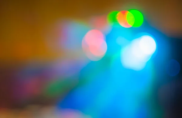 特殊効果を持つ光色のディスコ クラブ — ストック写真