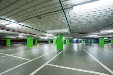 boş gri Park