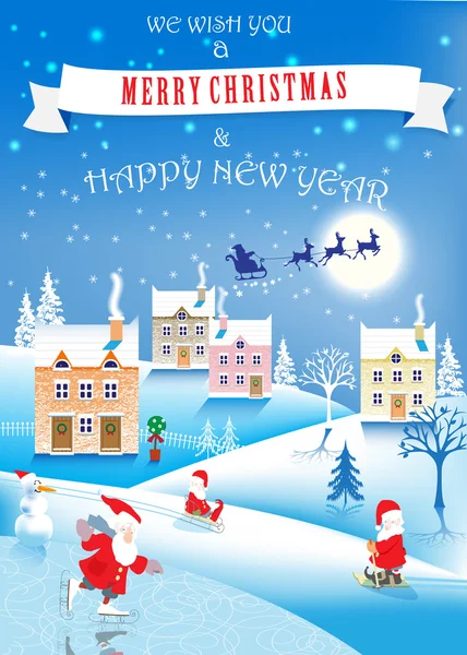 Güzel Noel manzara