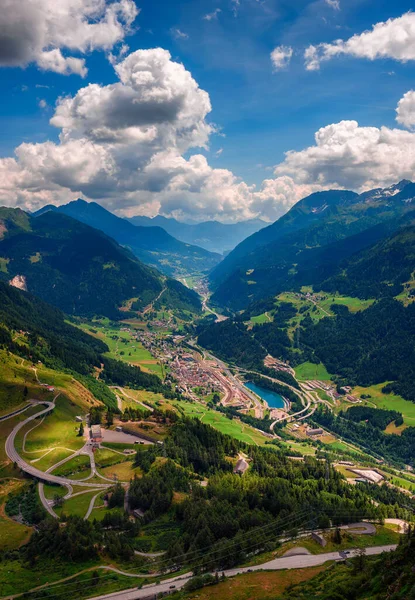 Chiosco Panorama San Gottardo en Suisse — Photo