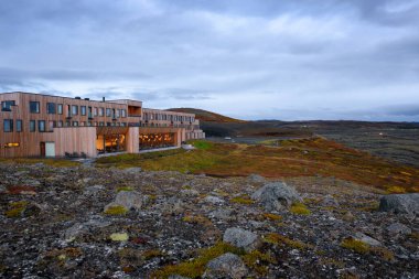 Fosshotel Myvatn, İzlanda 'da güzel bir göl kenarında yer alıyor.