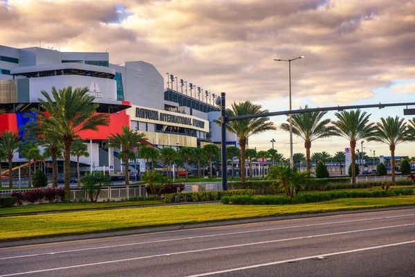 Daytona International Speedway em Daytona Beach, Flórida. — Fotografia de Stock