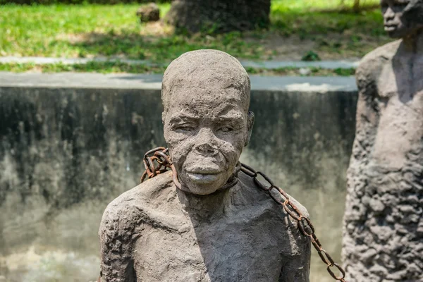 Denkmal der Sklaverei in Steinstadt, Sansibar — Stockfoto