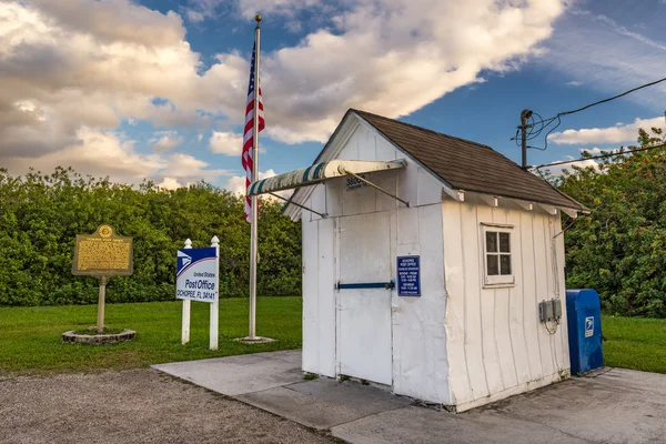 Ufficio postale più piccolo degli Stati Uniti, Ochopee, Florida — Foto Stock