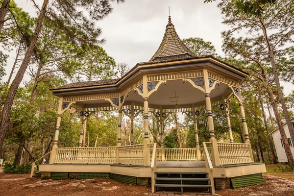 Williams Park Bandstand in the Pinellas County Heritage Village — Stock Photo, Image