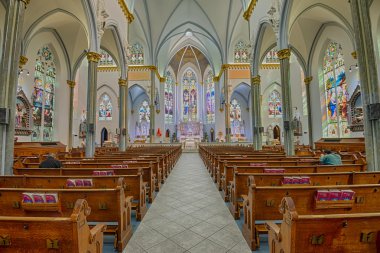 Jacksonville Immaculate Conception Katolik Kilisesi'nin iç