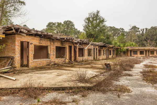 Abandoned motel near Perry, Florida — Stock Photo, Image