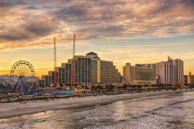 Daytona Beach, Florida'nın manzarası